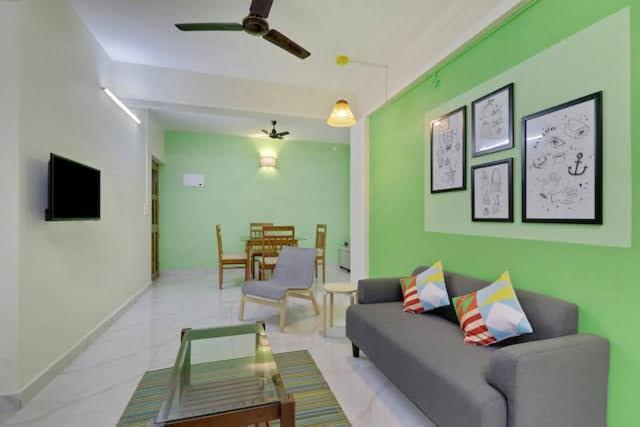 Luxury 2Bhk Apartment Near Calangute Baga Beach With Pool Экстерьер фото
