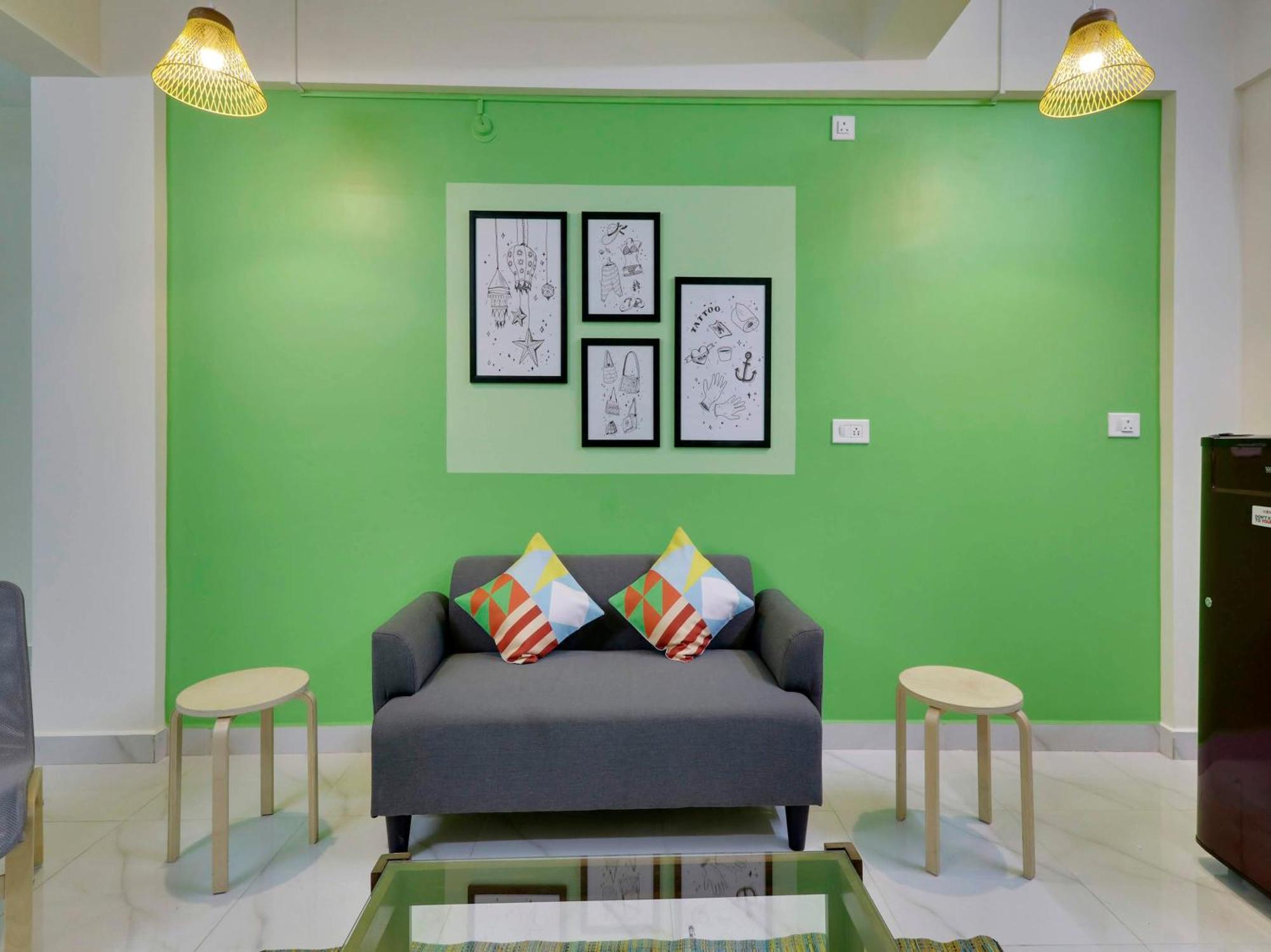 Luxury 2Bhk Apartment Near Calangute Baga Beach With Pool Экстерьер фото