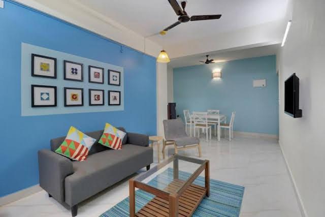 Luxury 2Bhk Apartment Near Calangute Baga Beach With Pool Экстерьер фото