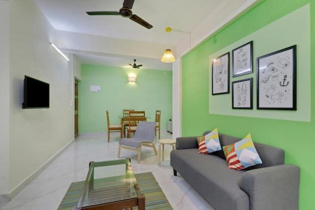 Luxury 2Bhk Apartment Near Calangute Baga Beach With Pool Экстерьер фото