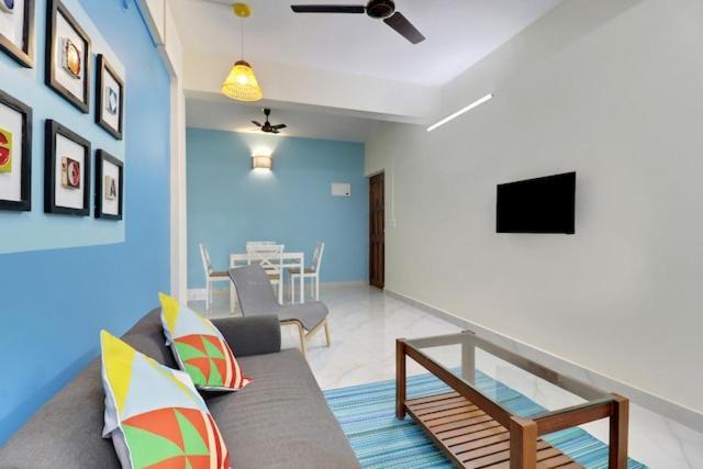 Luxury 2Bhk Apartment Near Calangute Baga Beach With Pool Экстерьер фото