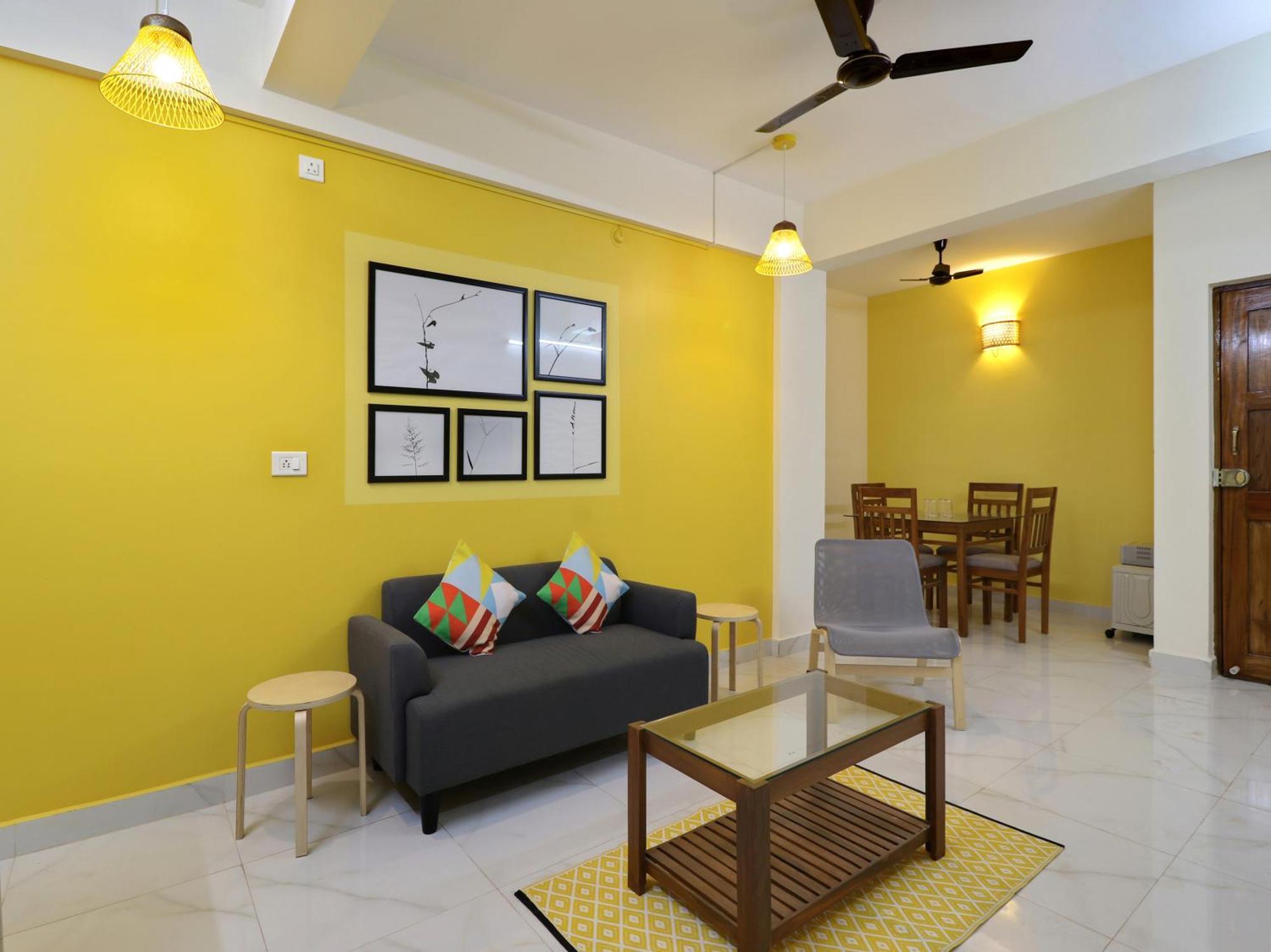 Luxury 2Bhk Apartment Near Calangute Baga Beach With Pool Экстерьер фото