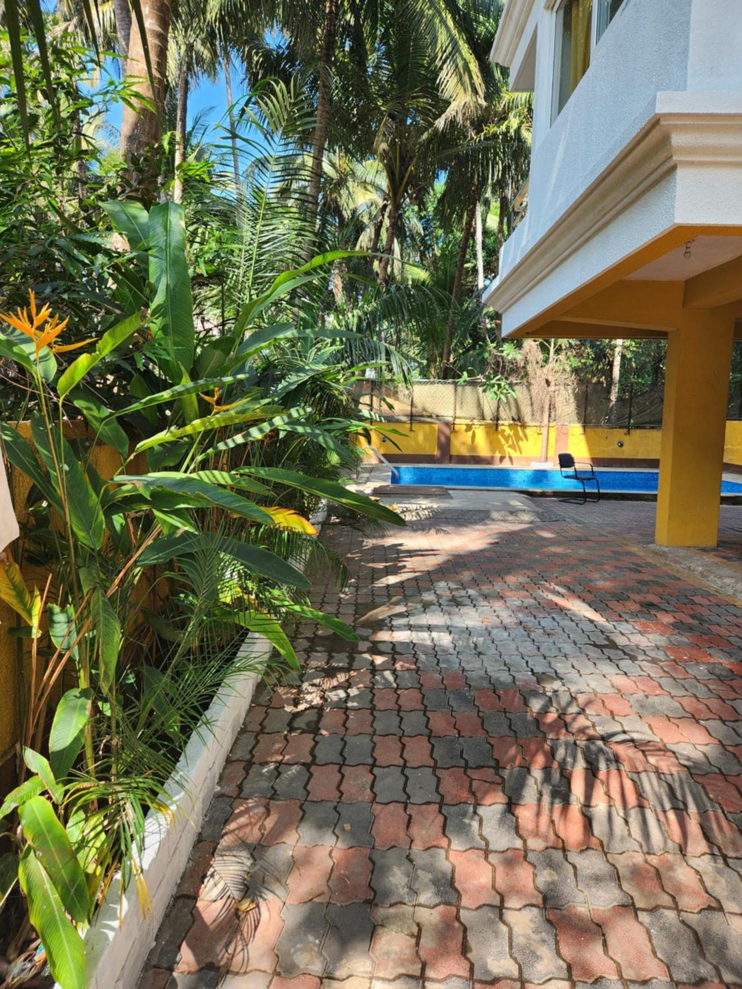 Luxury 2Bhk Apartment Near Calangute Baga Beach With Pool Экстерьер фото